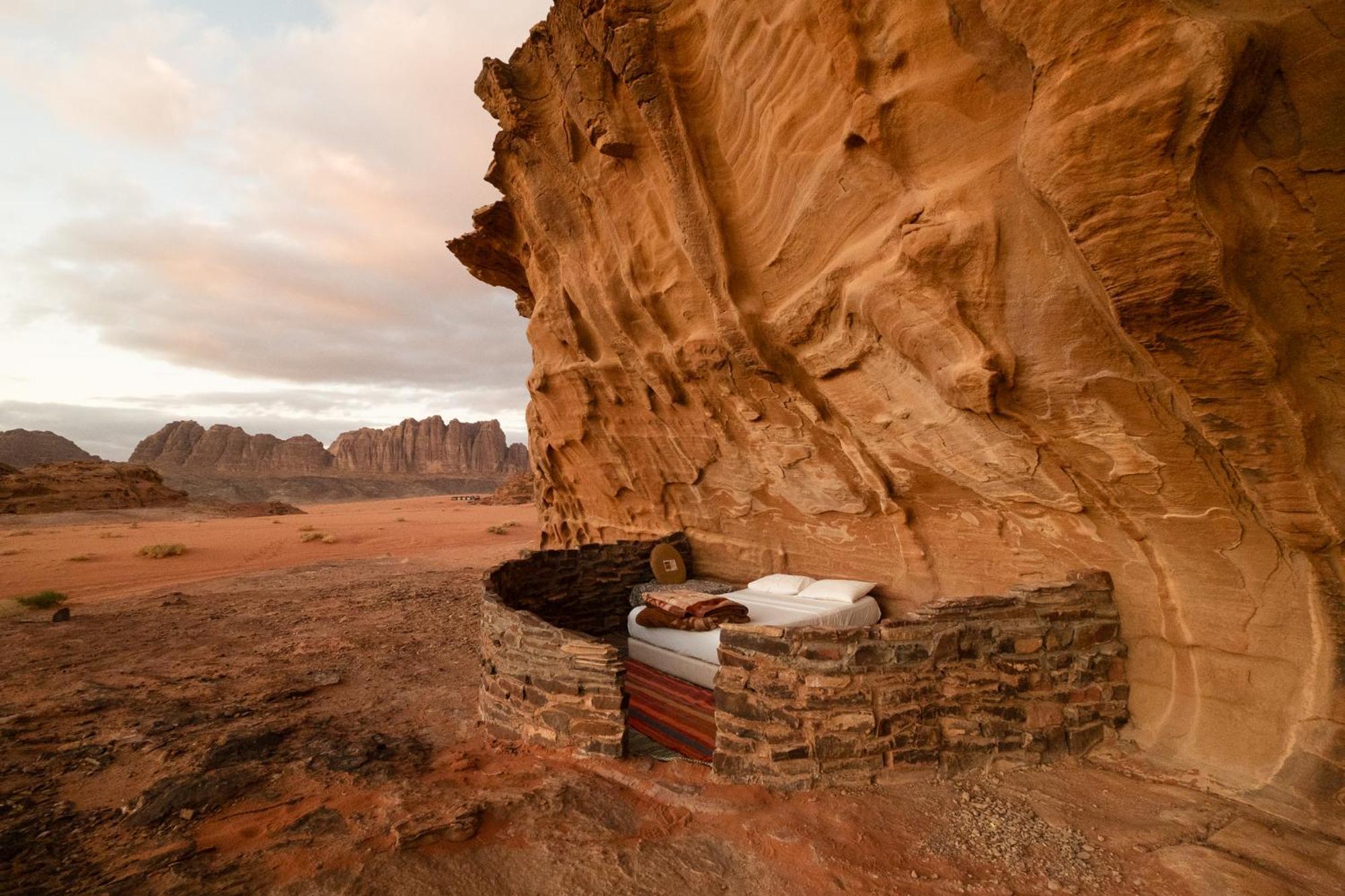 Wadi Rum Cave Camping Zewnętrze zdjęcie